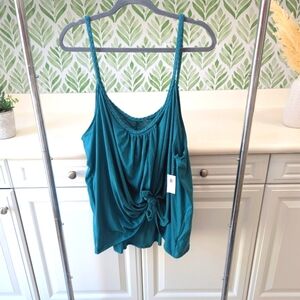 ⭐ NWT Rope Strap Tank Top Turquoise Old Navy⭐
